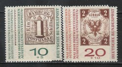 Postatiszta Bundes 1728 Mi 310 a,b - 311 a,b       3,00 Euró