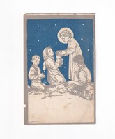 K:074 Karácsonyi képeslap Vallásos / Ferences Missziók