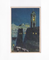 K:091 Karácsonyi  antik postatiszta képeslap Betlehem