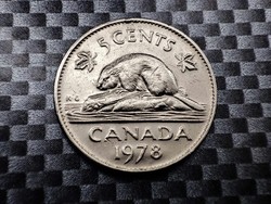 Kanada 5 cent, 1978
