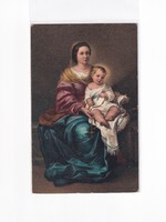 K:076 Karácsonyi Antik képeslap postatiszta vallásos (Stengel)