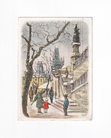 K:089 Karácsonyi  képeslap Lengyel