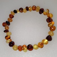 New! Amber tricolor baby bracelet