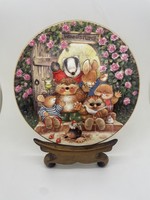 Royal doulton porcelain plate with English fairytale characters 21cm