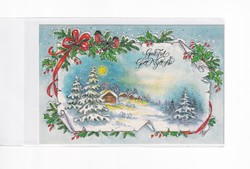 K:104 Karácsonyi  üdv.kártya-képeslap