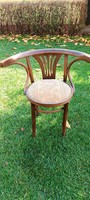 Thonet széles karfás szék