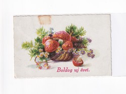 K:125 BÚÉK - Újév antik képeslap