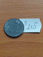 Belgium belgie - belgique 1 franc 1946 ww ii, zinc, iii. King Leopold s205
