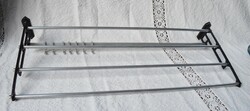 Fogas , kalaptartó fali ruhafogas alumínium 72 x 29 x 11 cm