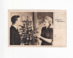 K:095 Karácsonyi  antik képeslap