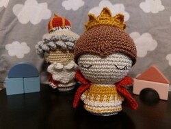 Királyi pár - amigurumi figurák