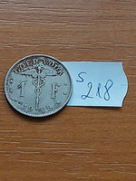 Belgium belgie 1 franc 1929 goed voor 3rd king albert i. S218