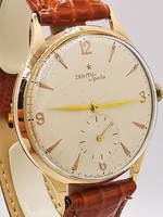 Zenith sporto - 18 carat gold watch for sale in beautiful condition