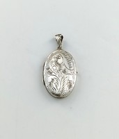 Silver pendant with photo holder 925