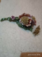 Herend antique porcelain flower bouquet nipp