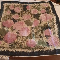 Vintage selyem kendő