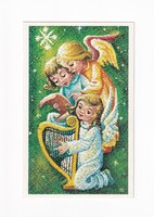 K:147 Karácsonyi  képeslap kinyitható
