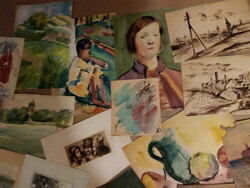 Festmények és egyéb alkotások gyűjteménye, több száz darab alkotás, gyűjtő hagyatékából!