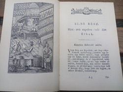 Antik szakácskönyv 1801-böl, úri és közönséges konyhák szakácskönyve (1982. reprint)