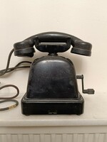 Antique Bakelite and Metal Desk Phone from the 1930s 262 7948