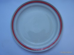 Retro zsolnay sütis tányér. jelzett, hibátlan 19,5cm