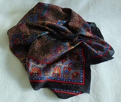 Vintage Michel Delain Paris selyemkendő