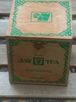 Retro tea advertising wooden box, Indian Ceylon tea box