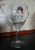 Leffe Belgian beer stemmed glass 0.33l
