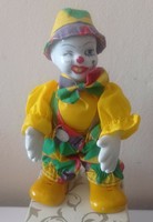 Porcelain clown figure, 15 cm