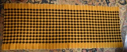 Retro szőnyeg , falvédő , faliszőnyeg szövött gyapjú 170 x 65 cm