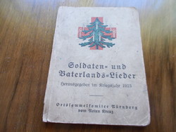 WW1, German military music, 1915. Book