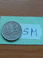 Kenya 50 cents 1974 mzee jomo kenyatta, copper-nickel sm