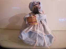 PATKÁNY ANYÓKA - ÚJ - 22 x 18 cm  - KÉZIMUNKA - FILC - PAMUT - OSZTRÁK - HIBÁTLAN