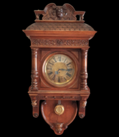 Antique Renaissance library clock wall clock