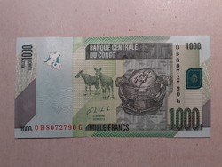 Democratic Republic of the Congo-1000 francs 2013 unc