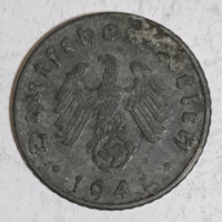 Német Harmadik Birodalom 1942.  (A)  5 reichspfennig horogkereszttel (58)