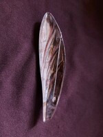 Hatalmas ezüst bross (93 mm)