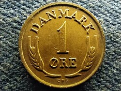 Denmark ix. Frigyes (1947-1972) 1 øre 1964 c s rare (id66712)