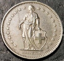 Svájc ½ frank, 1982.