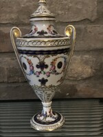 Dresden porcelain urn vase