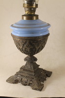 Antique Art Nouveau kerosene lamp 970