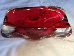 Régi Muránói üveg asztalközép