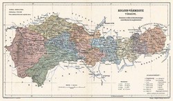 Kolozs vármegye térképe (Reprint: 1905)