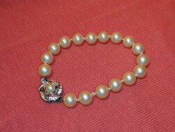 Old boule bead bracelet (202)