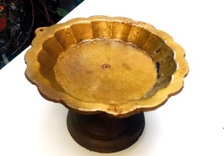Gilded cast iron tray, table top