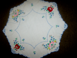 Embroidered tablecloth octagonal