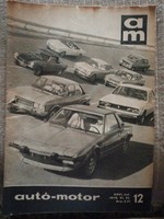 Auto-motor newspaper 1973. No. 12.