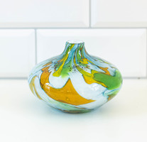 Dutch design vase by Fidrio - decorative glass in mid-century modern style