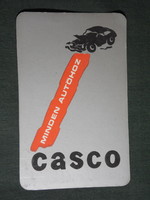 Card calendar, state insurance, casco, graphic artist, 1973, (2)