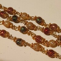 Wonderful berry Indian style necklace 75cm